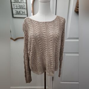 American Eagle Crochet Sweater